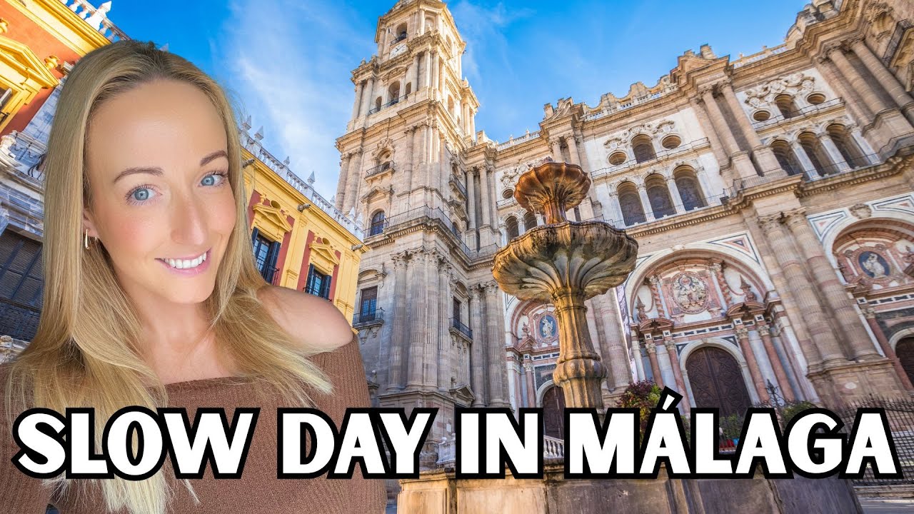 Málaga, Spain: A perfect slow day in the city🫶🏻🇪🇸 | Málaga Cathedral, Alcazaba and tapas!