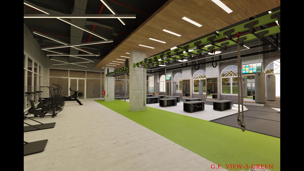 3d Walkthrough Tour for TROON FIT GYM, Dubai Sports City