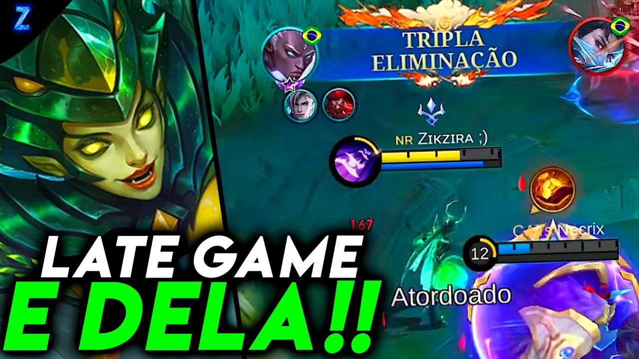 JOGO DE PACIÊNCIA - O SUPREMO PODER DA KARRIE!! - KARRIE GAMEPLAY | Mobile Legends