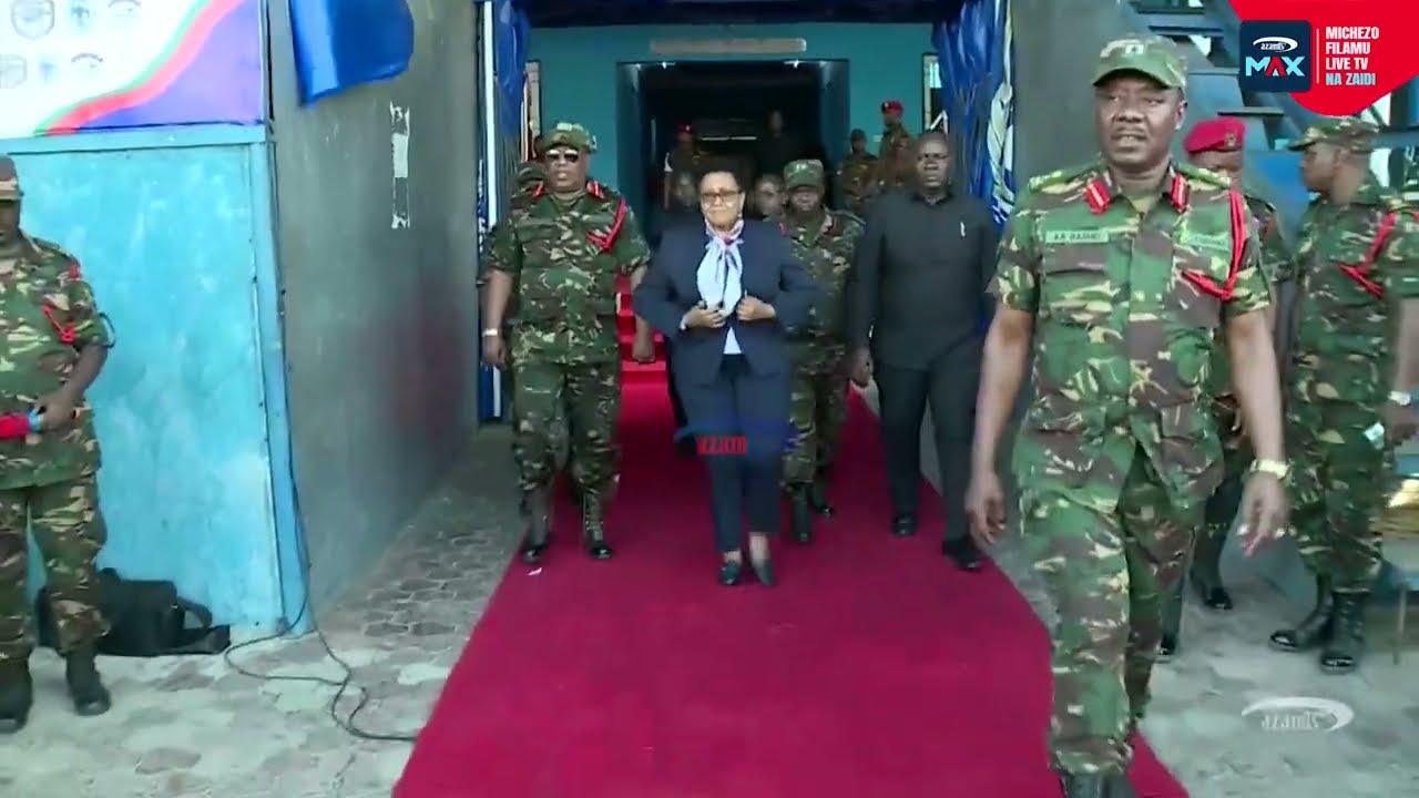 CDF CUP 2025 | Waziri Ulinzi na Jeshi la Kujenga Taifa akagua timu