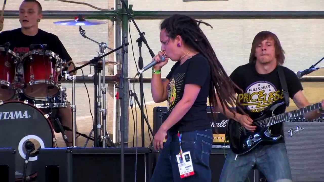 Jinjer - Hypocrites and Critics (The Best City.UA 2012, Днепропетровск)