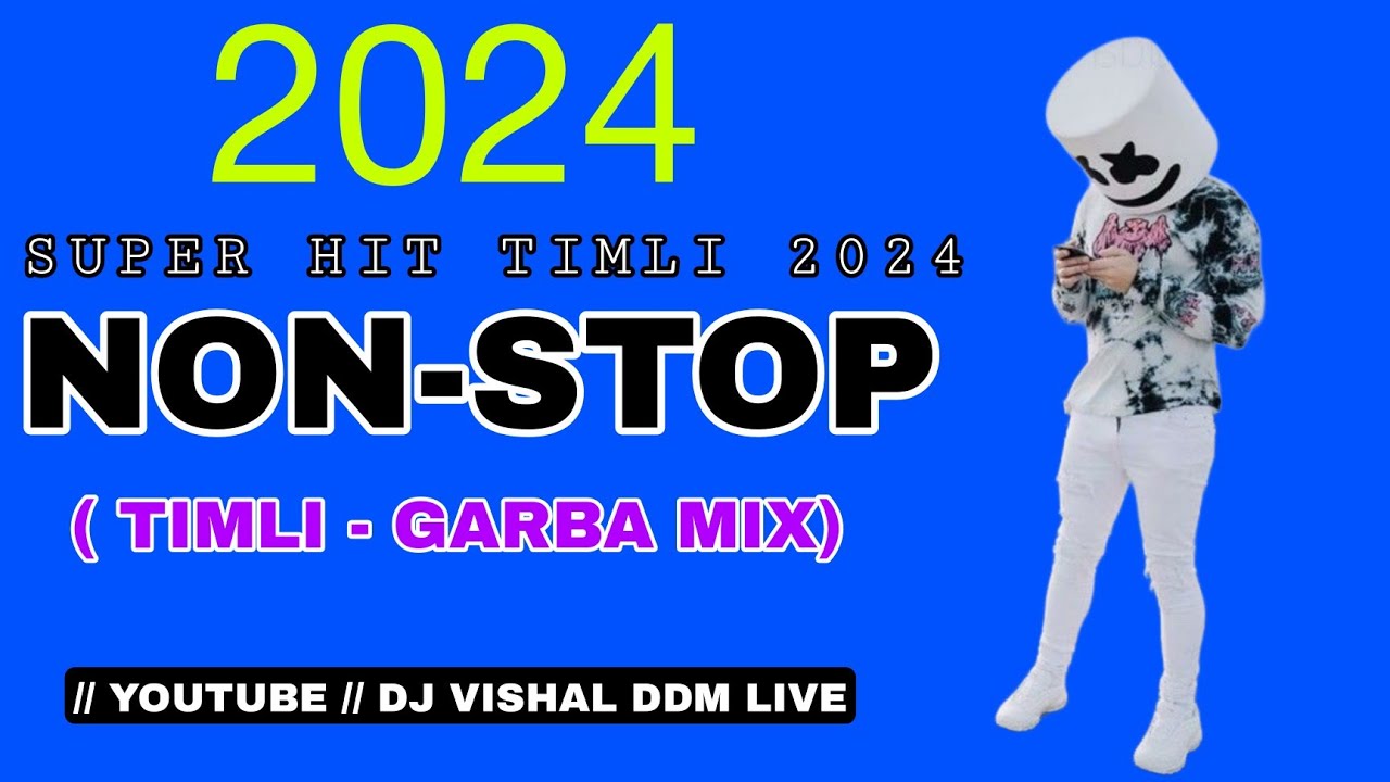 TIMLI GARBA 2024 &bull; NON STOP SUPER HIT TRENDING MIXING DJ VISHAL DDM #Ep13