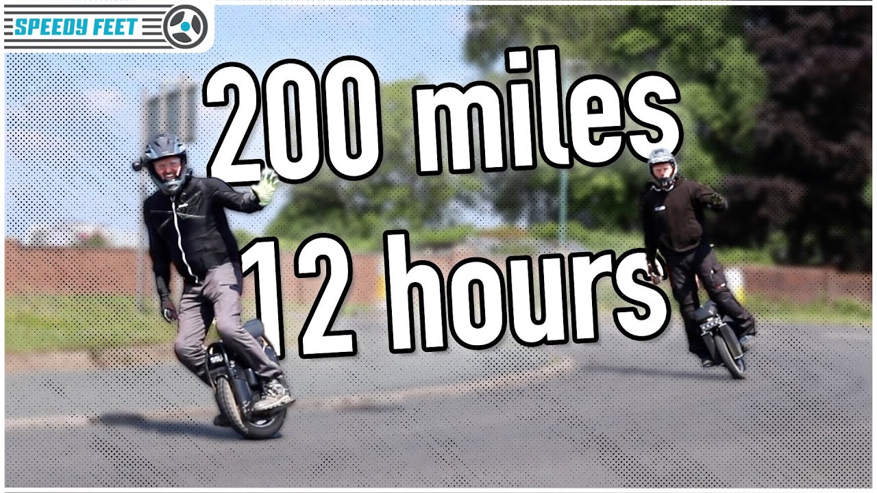 EUC Extreme Challenge | Can we do 200 miles in JUST 12 Hours? | Ian & Jon Special