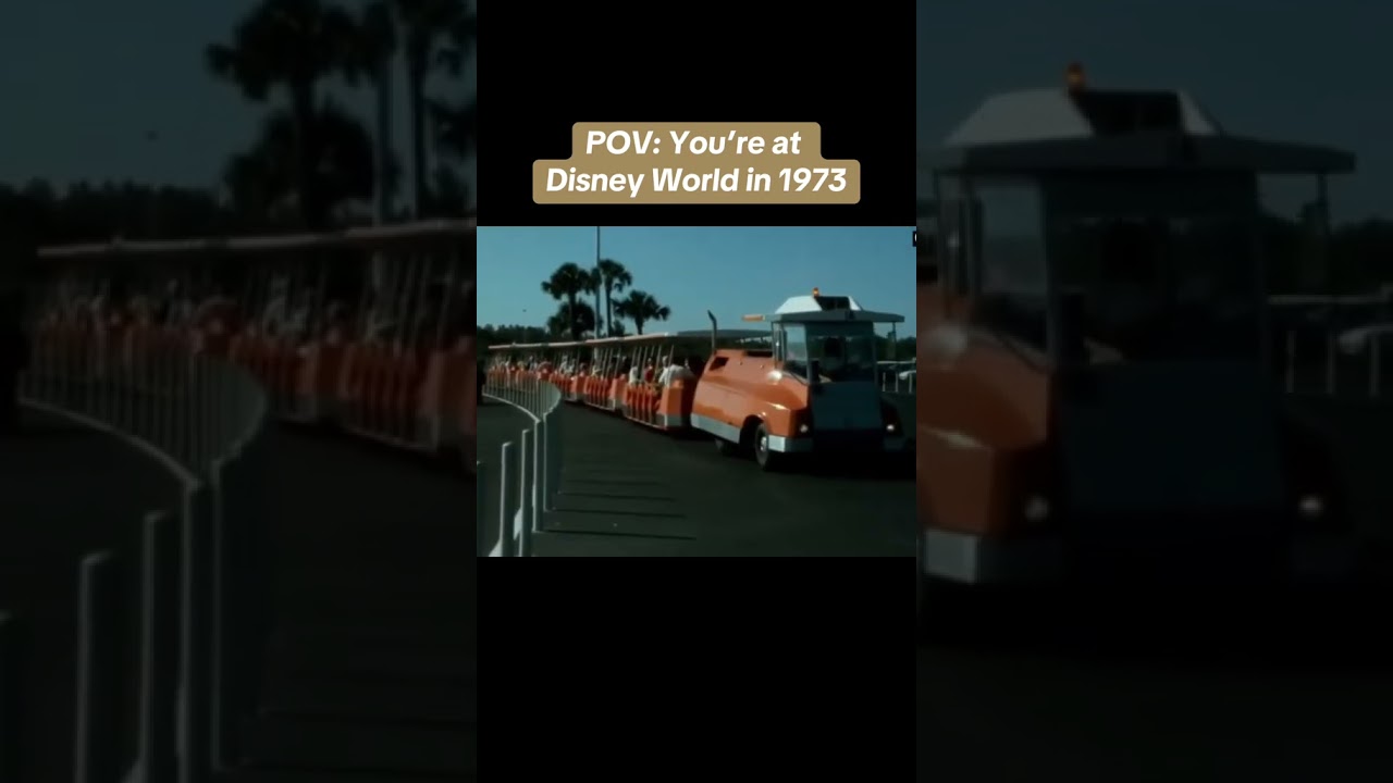 Disney World in 1973 #nostalgia #70s #disney #disneyland #disneyworld