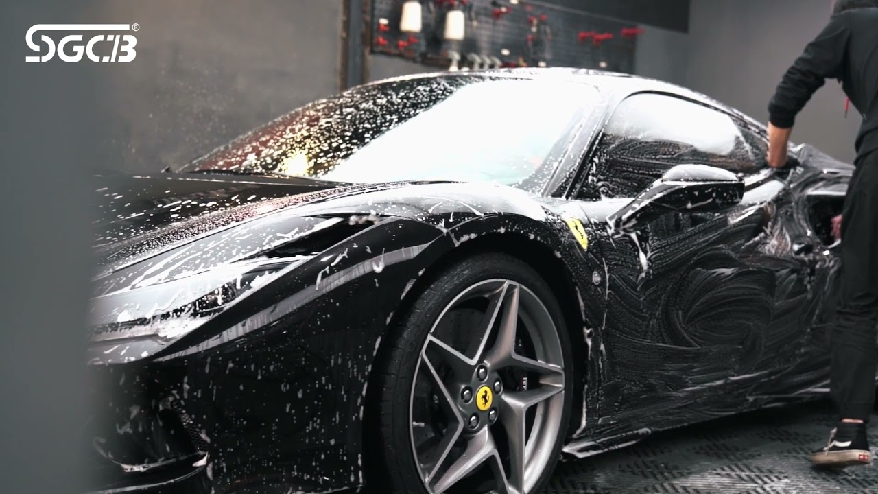 SGCB x SUOON Detailing Shop Ferrari F8