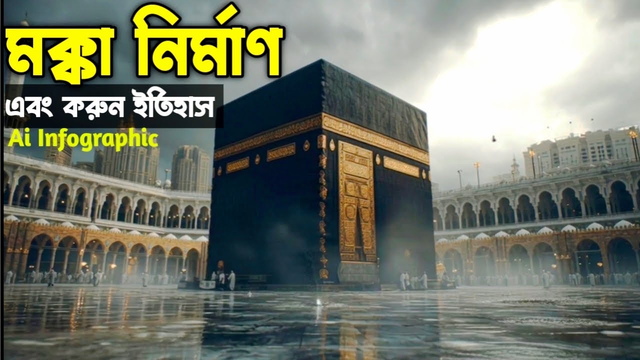 মক্কা শরীফের উৎপত্তি ও বিকাশ | জমজম কূপ, কাবা নির্মাণ এবং ইসলামের কেন্দ্রবিন্দু হওয়ার গল্প