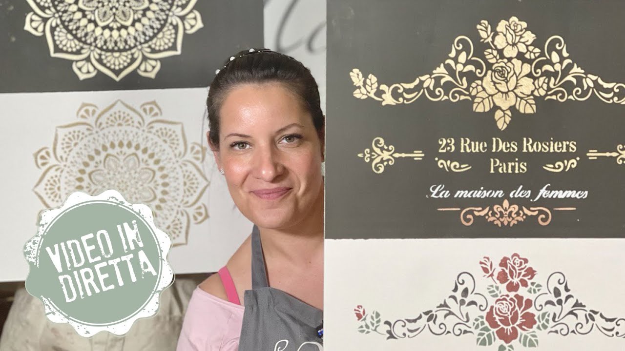 8° Salotto del Mercoledì! Stencil, Paste Materiche e Paste Metalliche!