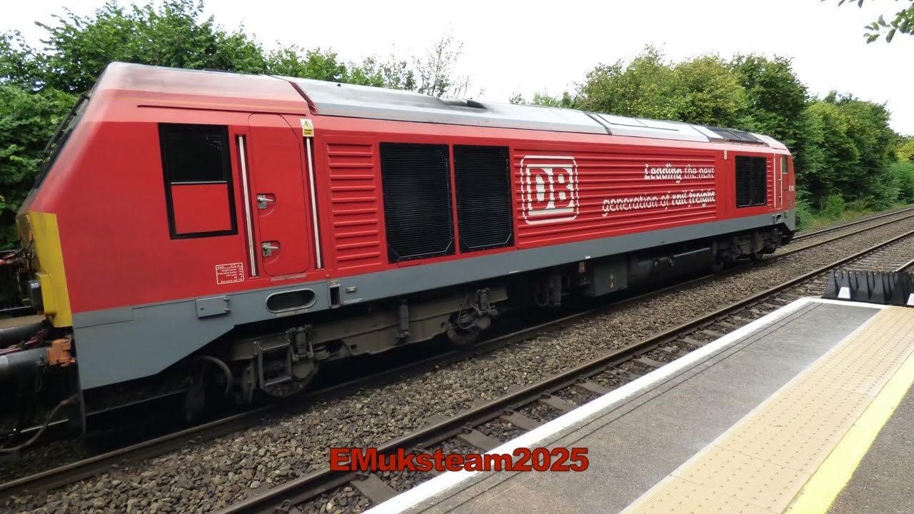 Rare Sighting of GWR Class 43 HST set on Welsh Marches 31 07 2025