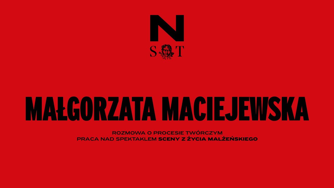 Sceny z życia małżeńskiego - mówi dramaturżka Małgorzata Maciejewska