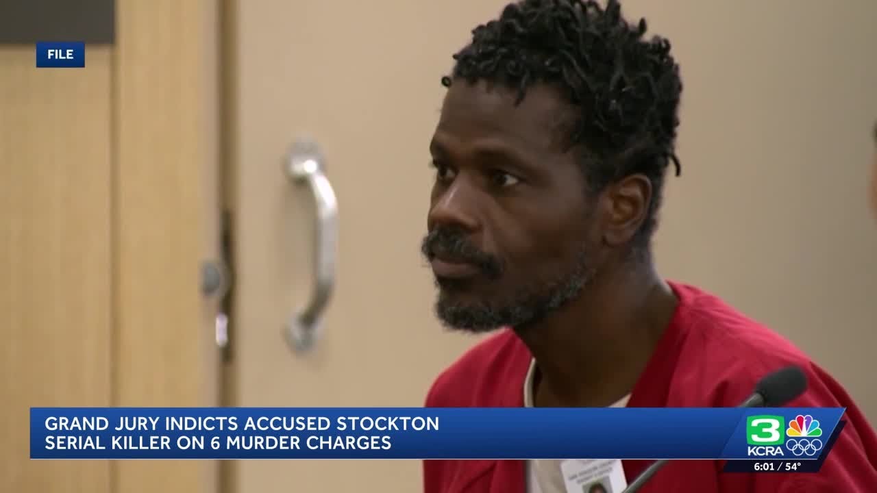 Stockton serial killer trial sees one murder charge dropped