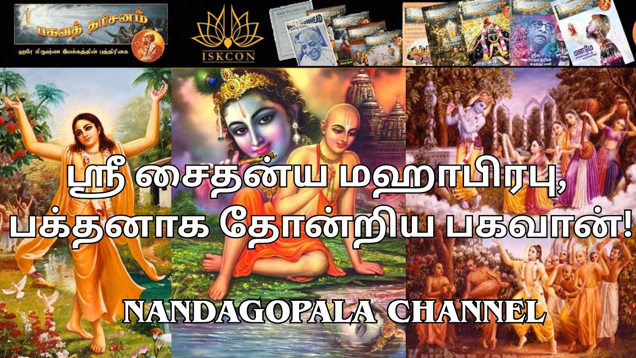 ஸ்ரீ சைதன்ய மஹாபிரபு, பக்தனாக தோன்றிய பகவான்! | பகவத் தரிசனம் |  பாகம் 108 | Nandagopala Channel