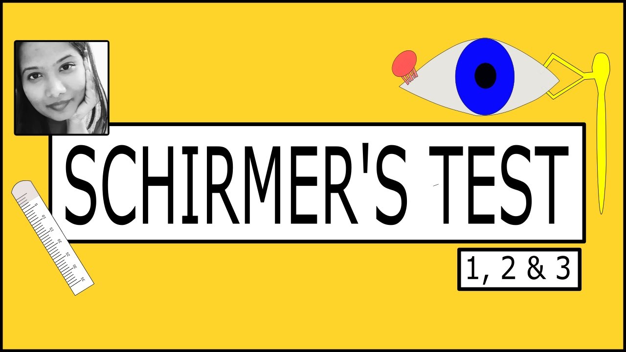 Schirmer's test -  Procedure, Principle & Interpretation| Schirmer 1, 2 & 3| Dry eye disease