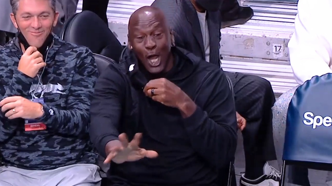 NBA clips but they turn into increasingly more iconic memes