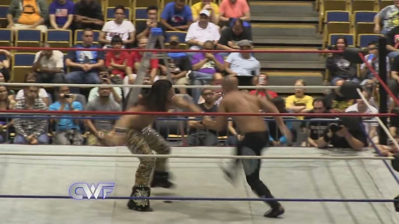 CWF Wrestling: Sonjay Dutt vs. John Morrison- CWF US Championship Ladder Match