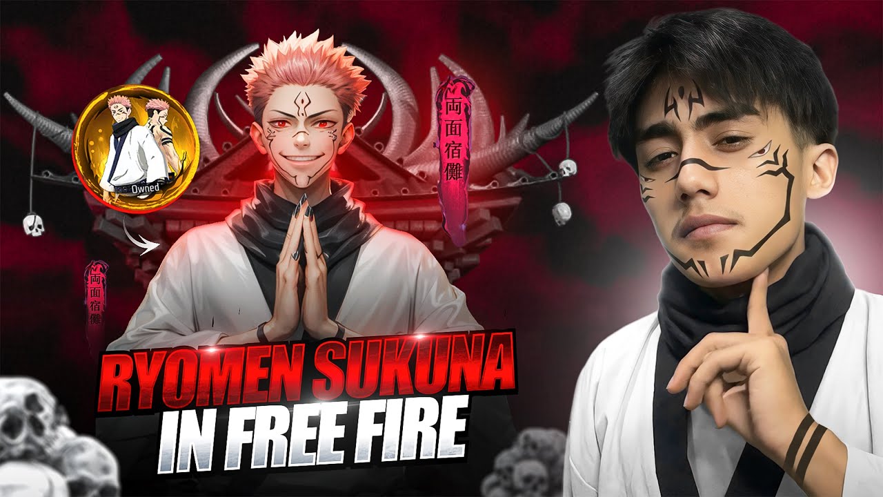 Finally King of Curses SUKUNA in Free Fire 🔥 How Many Diamonds? 💎