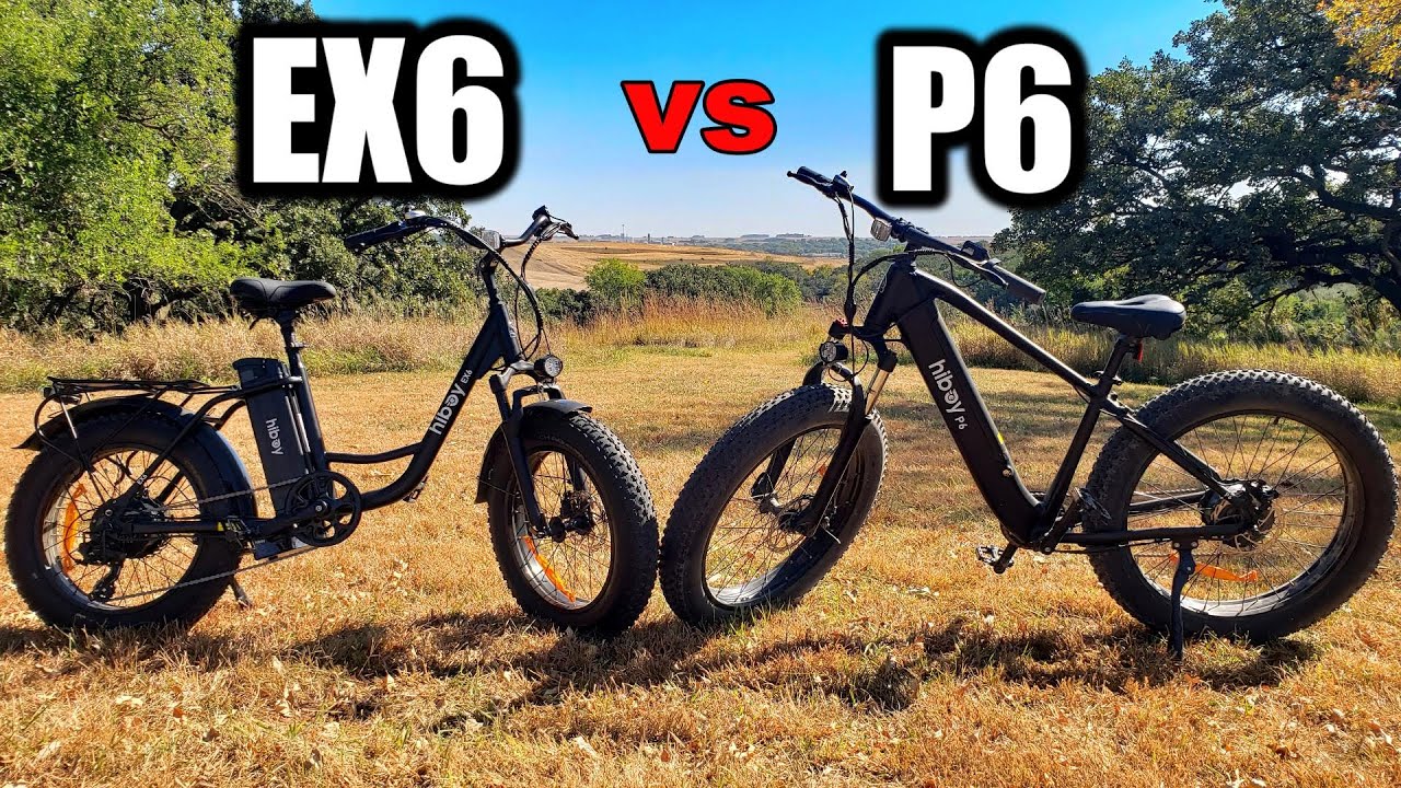 Hiboy Ebike Compare & Review - P6 vs EX6 Electric Bike