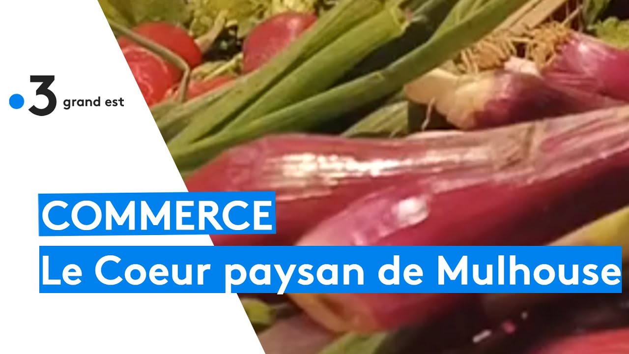 Coeur paysan à Mulhouse, un magasin qui regroupe 45 producteurs