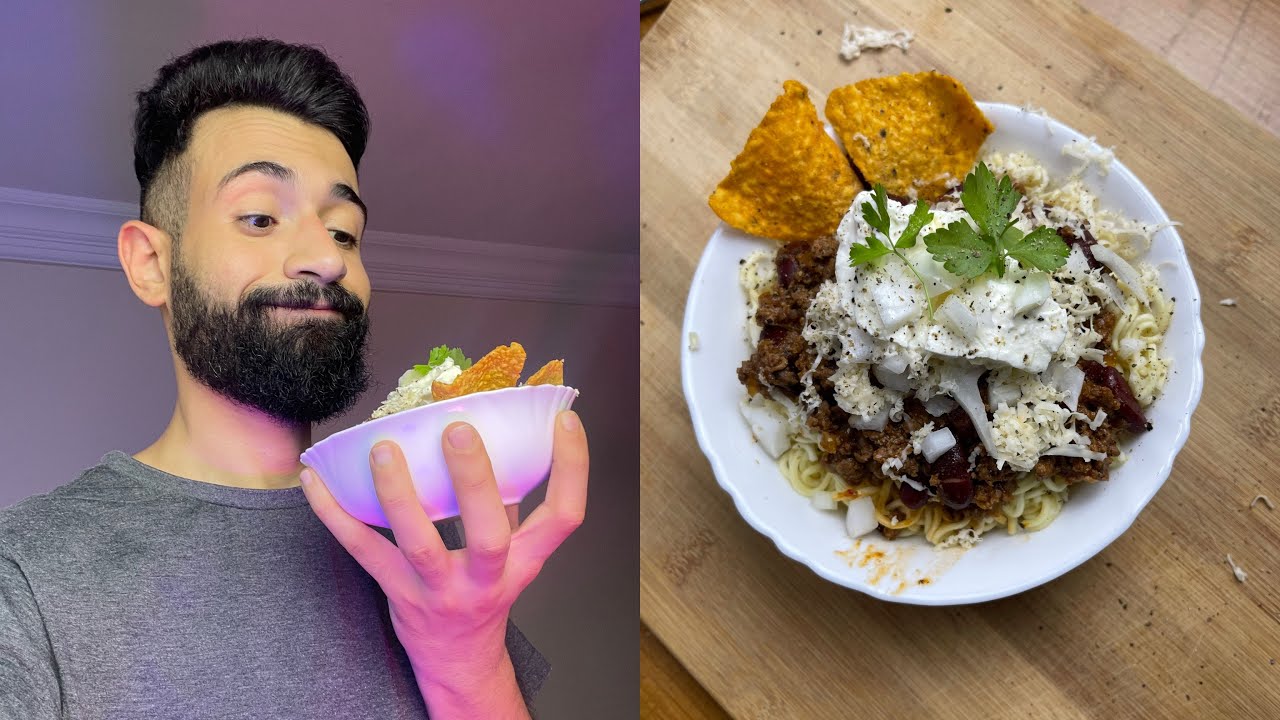 عملت اندومي مكسيكي 😲🔥🇲🇽 مش هاتصدقوا طعمها عامل ازاي 😂❤️