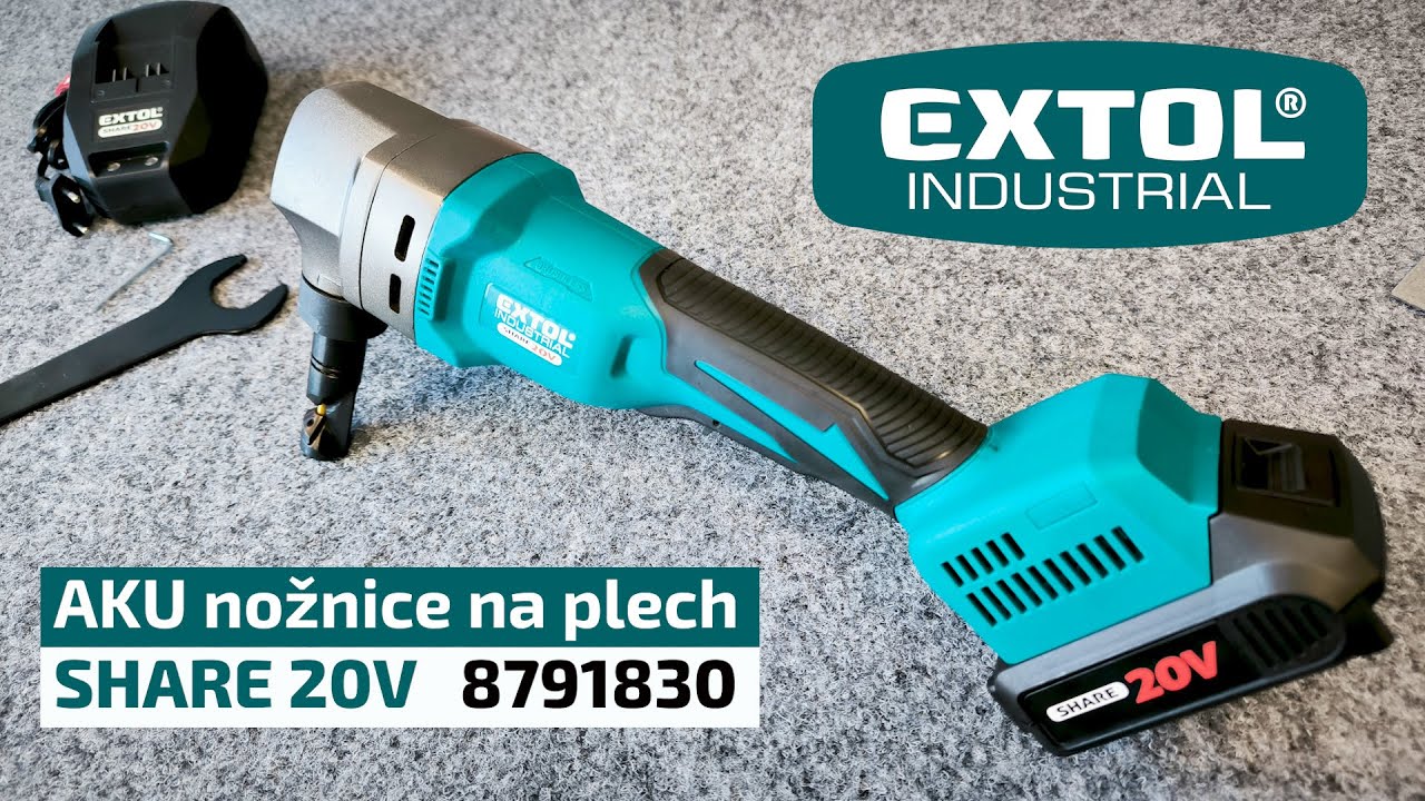 AKU nožnice na plech Share 20V  8791830