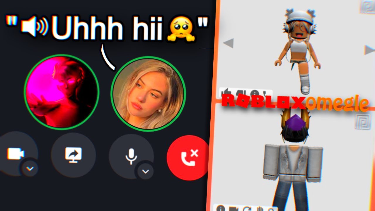So I VOICE CALLED People In Roblox OMEGLE...