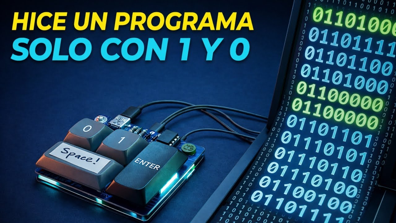 Programando como DIOS: Binario Puro (Sin Lenguajes)