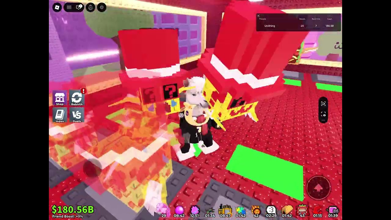Steal a brainrot admin abuse! 