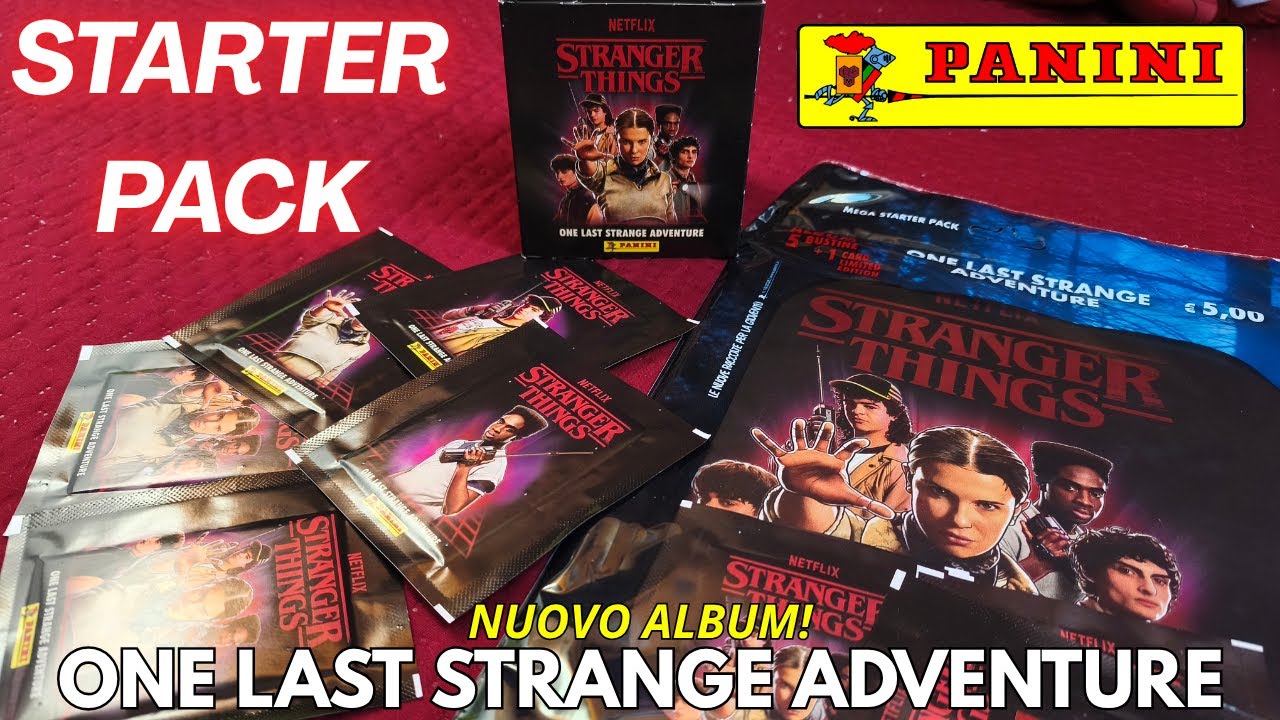 STRANGER THINGS One Last Strange Adventure - il Nuovo Album di Figurine Panini! 😱