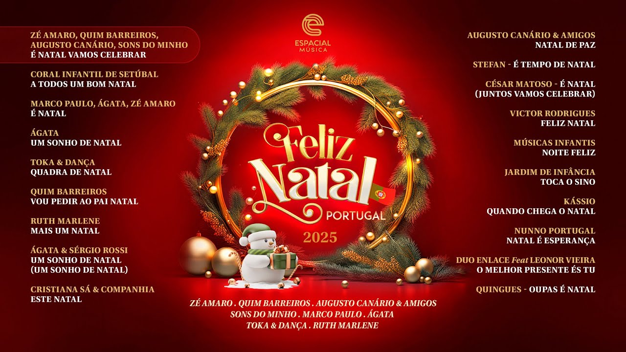 V&aacute;rios artistas - Feliz Natal - Portugal 2025 (Full album)