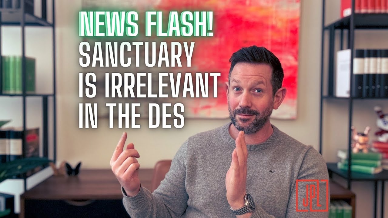 Sanctuary is Irrelevant in the IDES and to the PEB #sanctuary #IDES #PEB