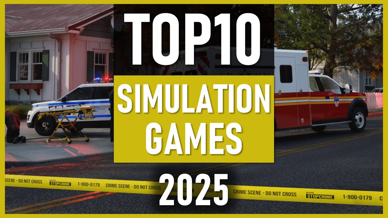 TOP10 SIMULATION Games | Best Simulator Games 2025