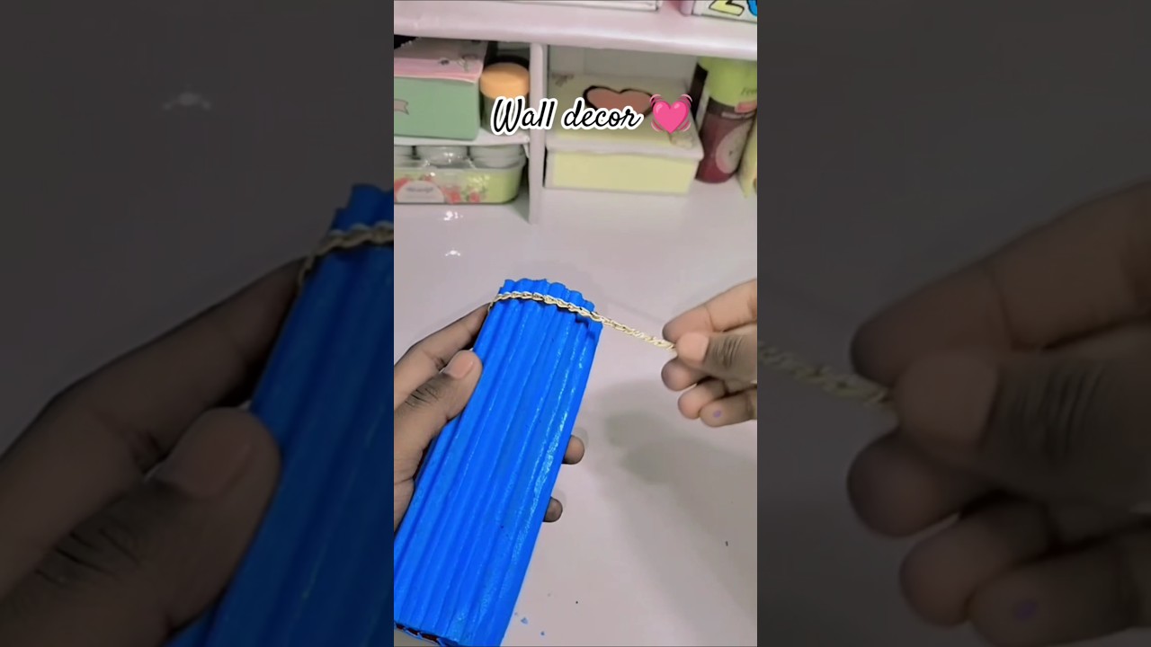 how make this wall decor 💓
