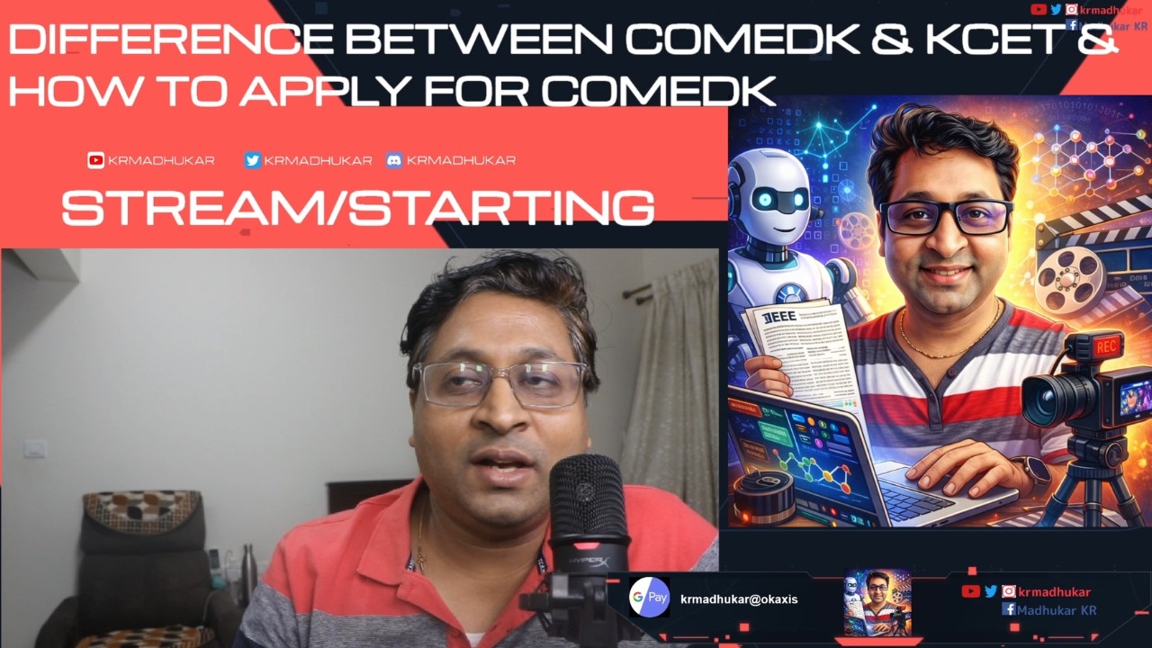 Why COMEDK UGET & what is the difference between Comedk & KCET Exam?