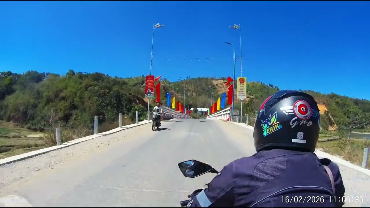 20260216 Cam1 DT724 Từ Đạ Long quay lại xã Đam Rông 2 trên QL27