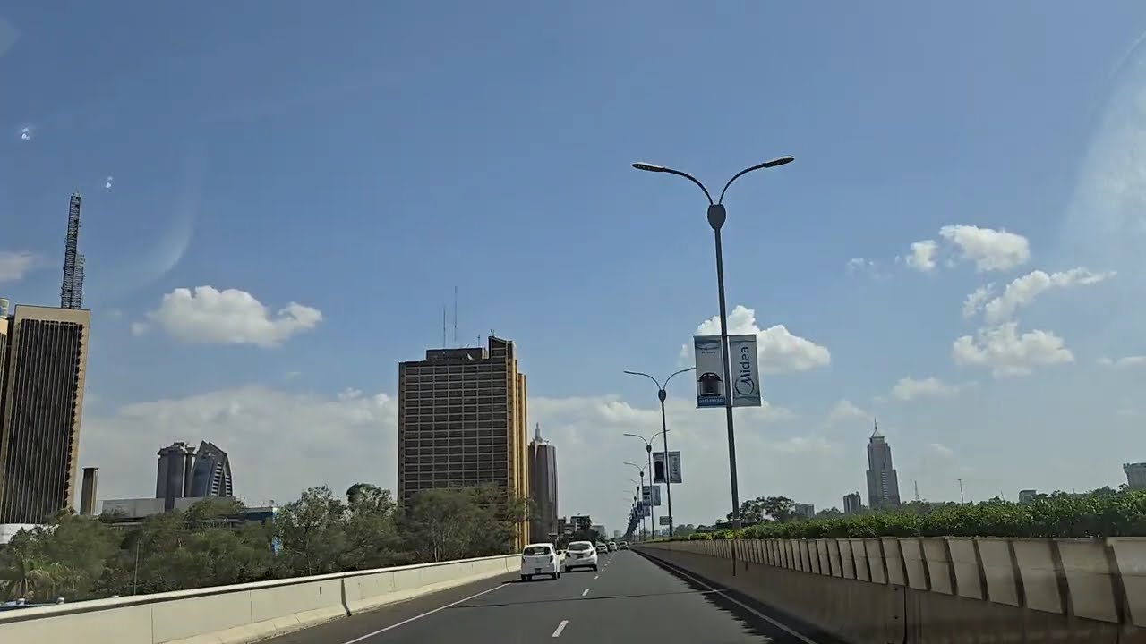 Nairobi Expressway Drive From Westlands