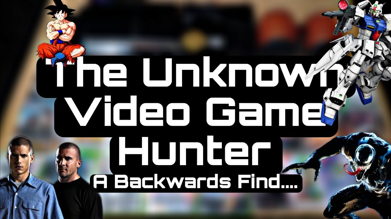 Video Game Hunting A Backwards Find...