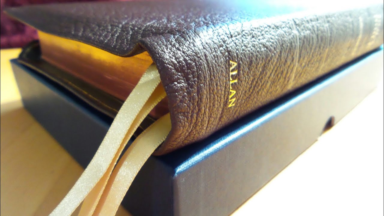 RL Allan 53 Longprimer Brown Highland Goatskin