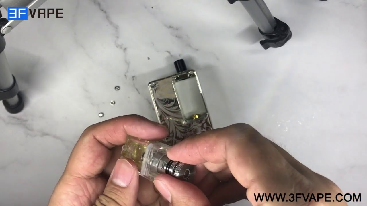 Vapeasy dotEasy MTL RBA Coil Deck with Tank + 4 Air Pin Inserts for dotMod dotAIO Pod System