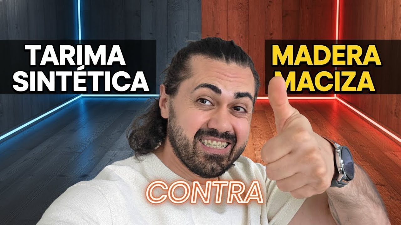 Tarima sintética contra madera maciza 