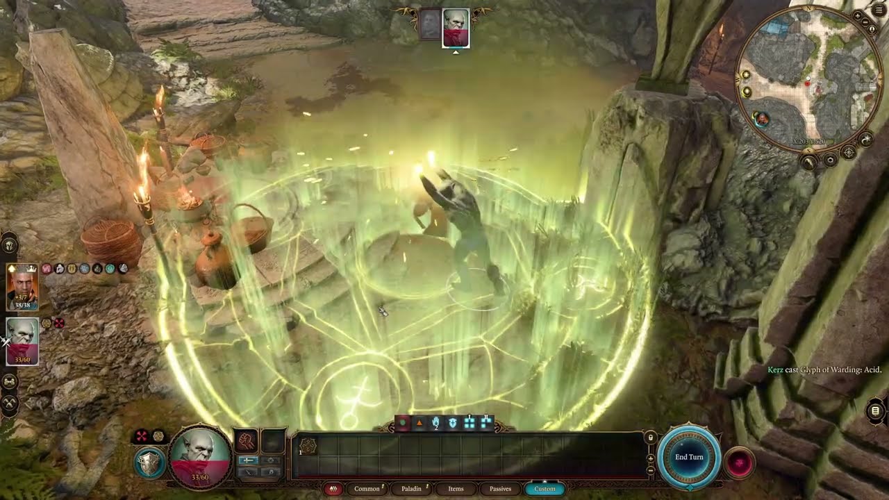 Oath of the Ancients Aura of Warding (Spell Resistance) - glyph of warding