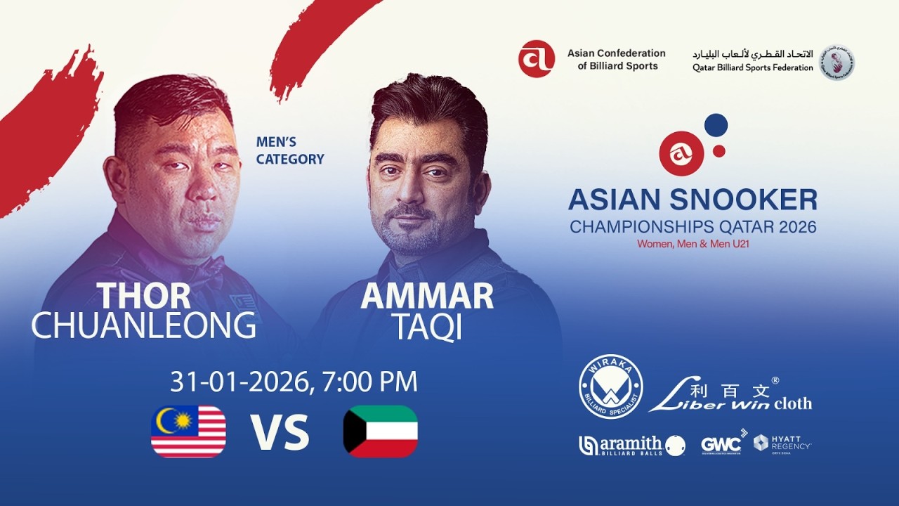 Asian Snooker Championships 2026 - Men