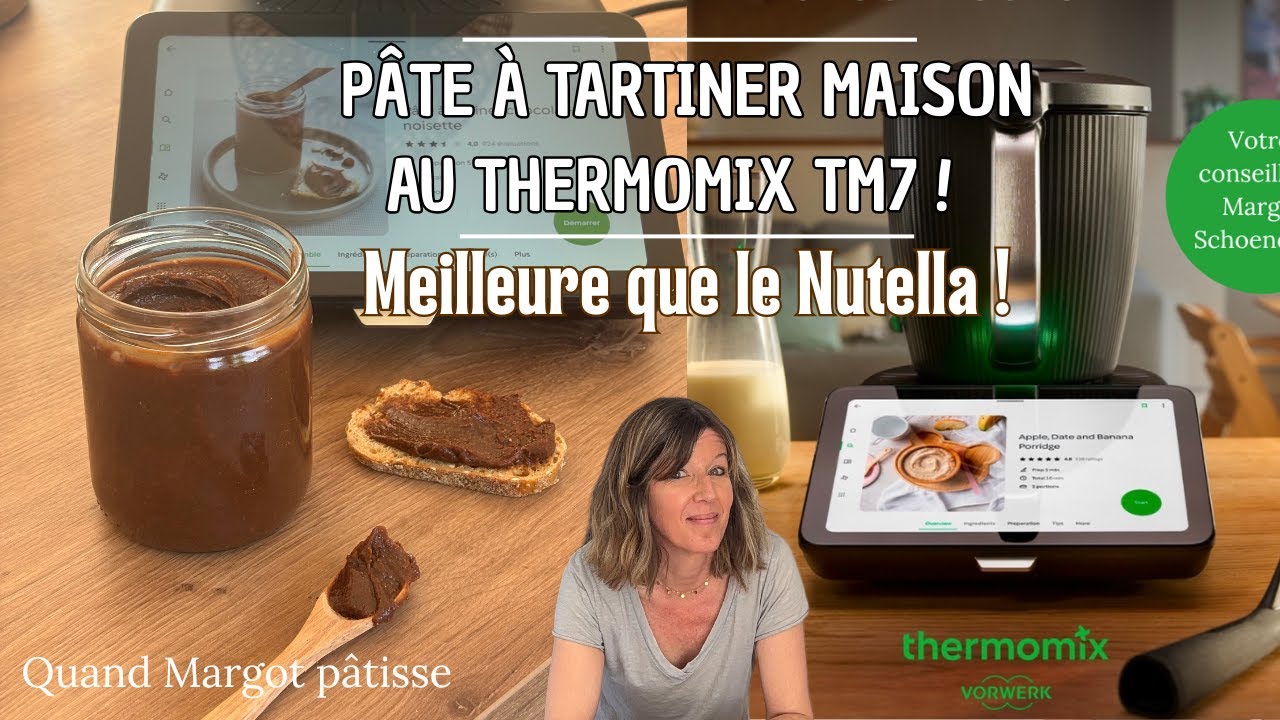 Pâte à tartiner façon Nutella au Thermomix TM7 – Recette facile et rapide