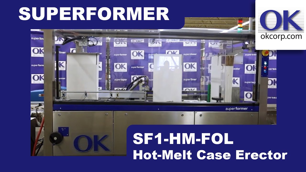 Superformer SF1-HM-FOL Hot-Melt Case Erector