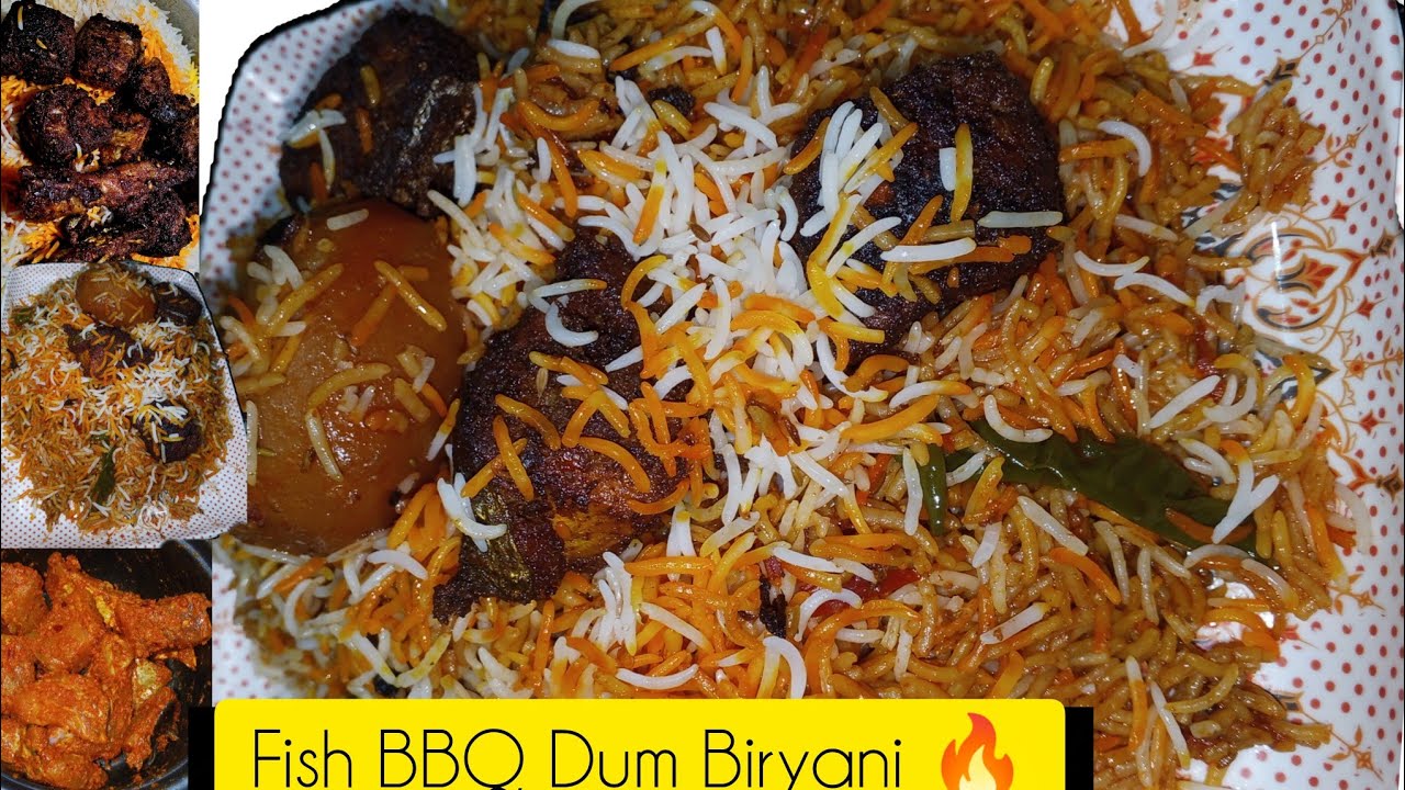 Ramadan Special Fish BBQ - Dum Biryani 🤓 || Fish Biryani Recipe || Dum Biryani 🔥 My Hayat 