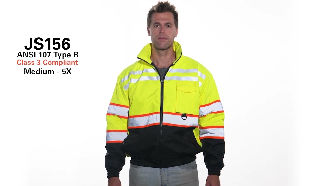 KISHIGO JS156 Economy Contrast Bomber Jacket