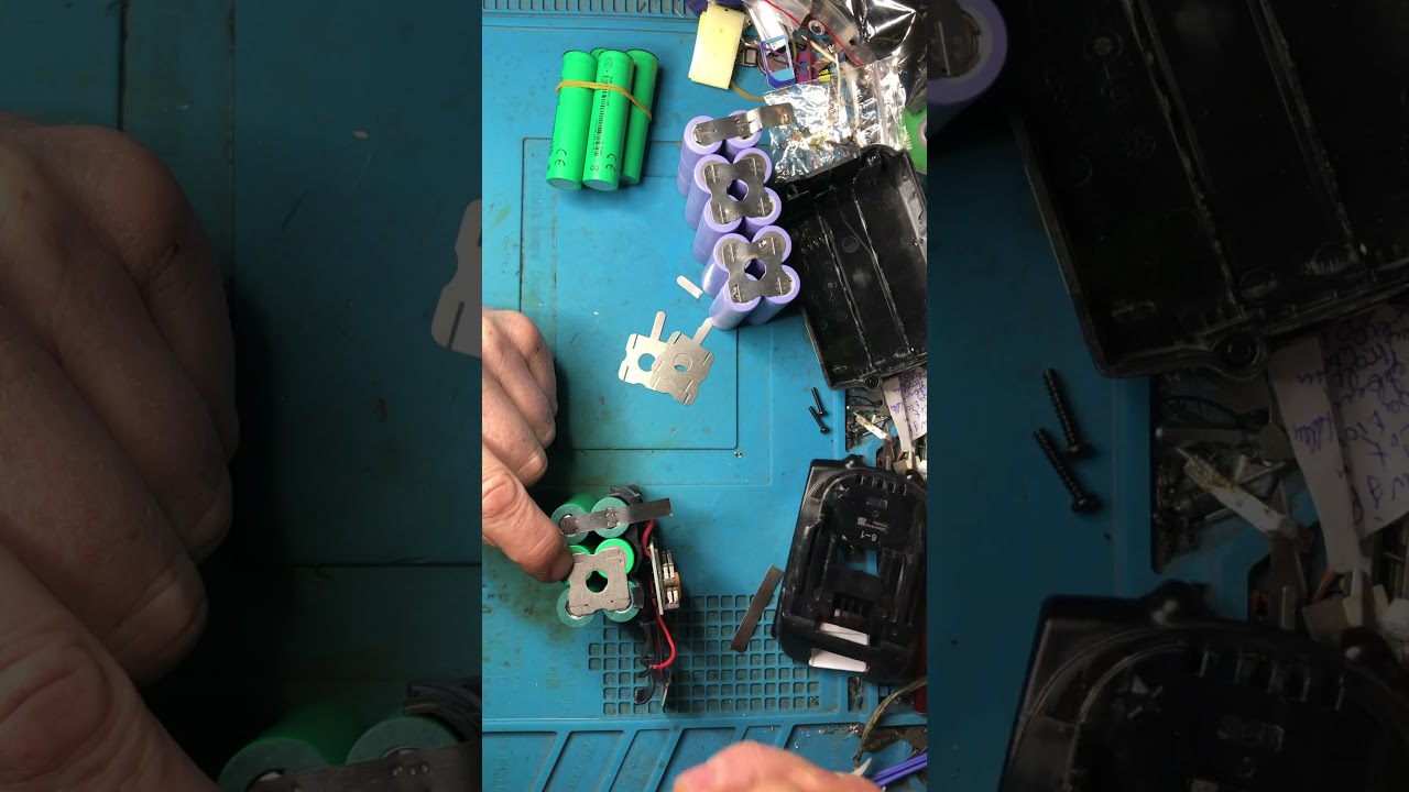 Makita BL1860B 5Ah copy, new EVE 2500mAh replacement