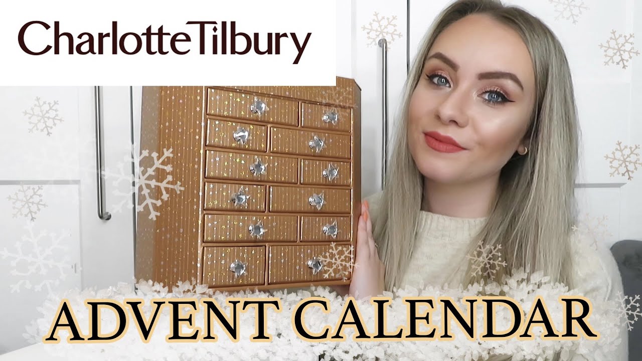 CHARLOTTE TILBURY ADVENT CALENDAR 2021 UNBOXING & NEW INSTANT EYESHADOW PALETTE REVEAL - MISS BOUX
