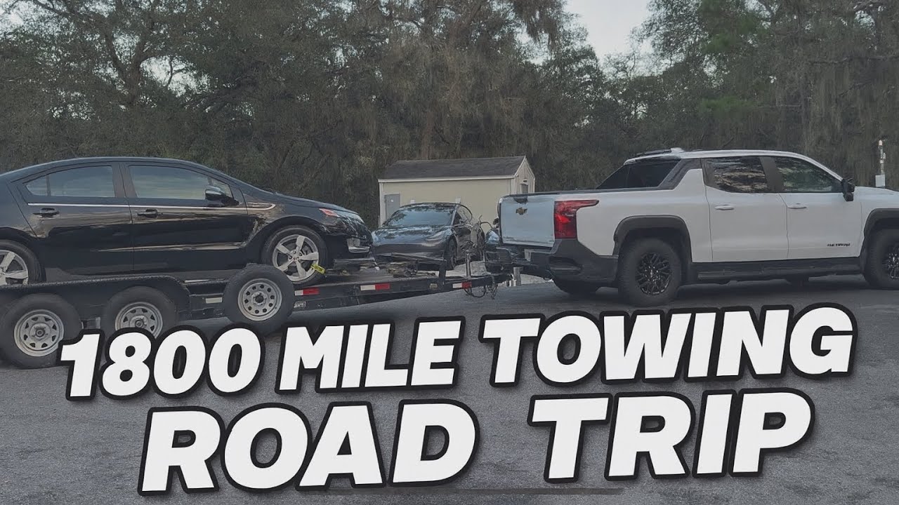 Can the Silverado EV Tow Cross-Country? 1,863 Miles w/ Trailer