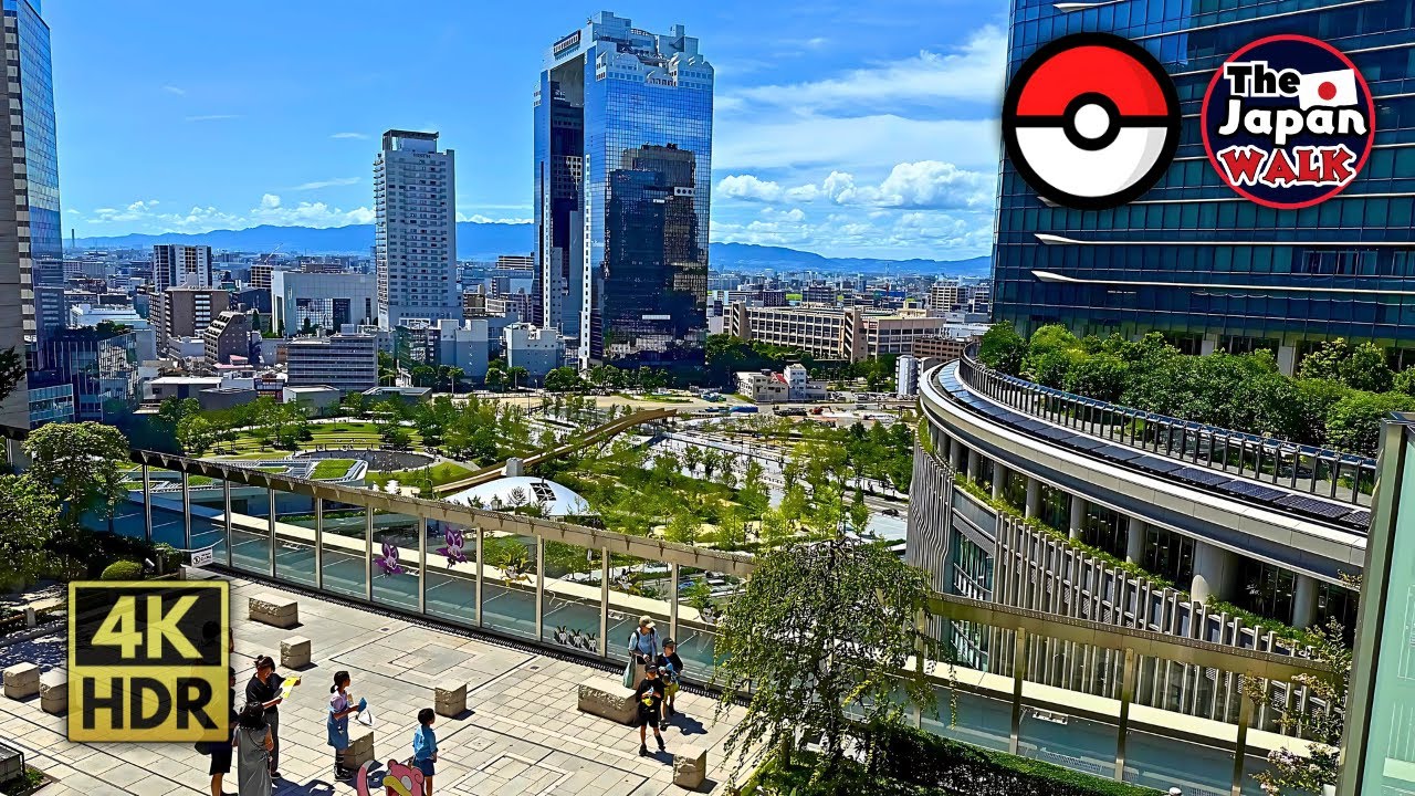 Osaka × Pokémon | Umeda Summer 2025 | Walking Tour | 4K | HDR