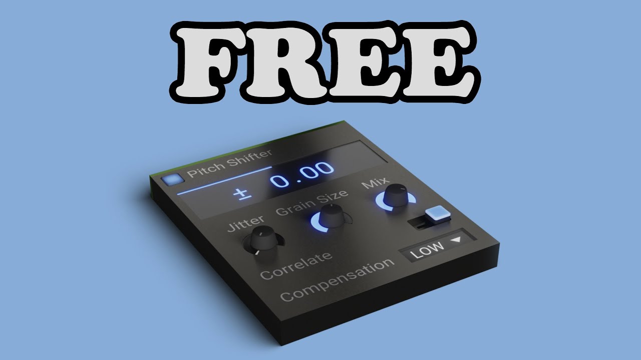 FREE Pitch Shifter by Kilohearts