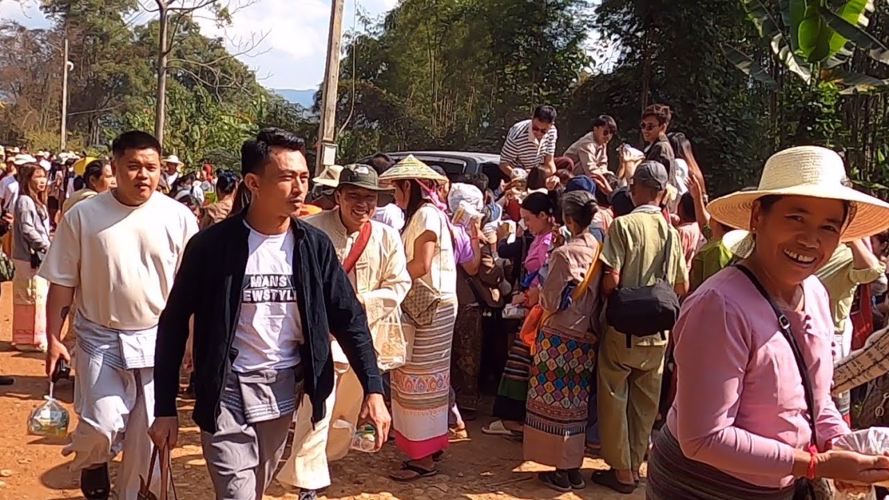 งานบุญใหญ่ที่เมืองพงท่าขี้เหล็ก မိုင်းဖုန်းဆရာတော်မွေးနေ့ပွဲတော် ပၢင်ပွႆးဝၼ်းၵိူတ်ႇၶူးဝႃးပေႃႈ2026